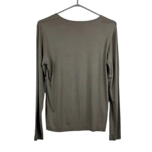 Akris Punto grey modal long sleeve sweater size 12 - Picture 5 of 9